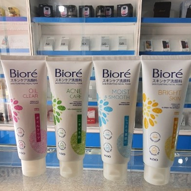 SỮA RỬA MẶT BIORE 4 MÀU