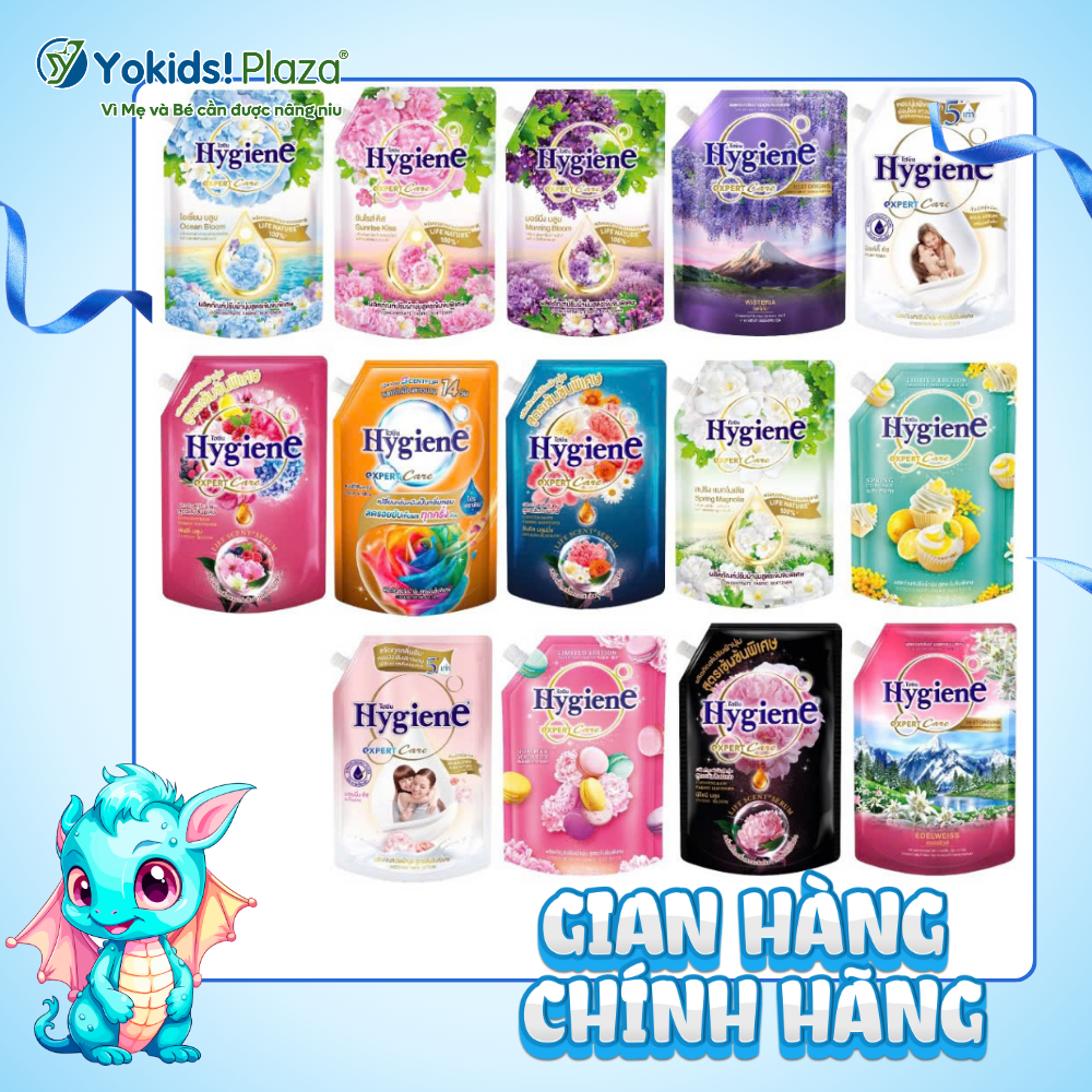 Nước Xả Hygiene 1150ML/1300ML/1800MML Chuẩn Nội Địa Thái Lan, Nước Giặt Xả Hygiene, Nước Giặt Xả Chu
