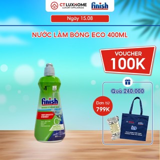 Nước làm bóng Finish Eco 0% 400ml - Hàng chính hãng