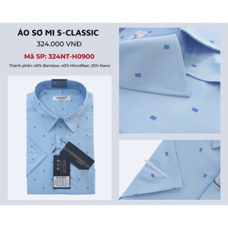 Áo Sơ Mi Nam Trung Niên Cộc Tay cho bố hàng Sadoga chất đẹp mẫu mới cập nhật liên tục hàng Cao Cấp