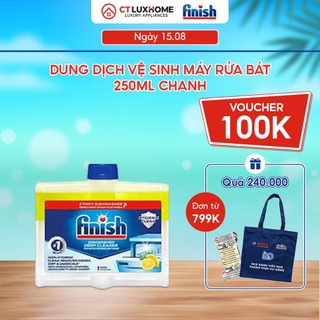 Dung dịch vệ sinh máy rửa bát Finish hương chanh 250ml