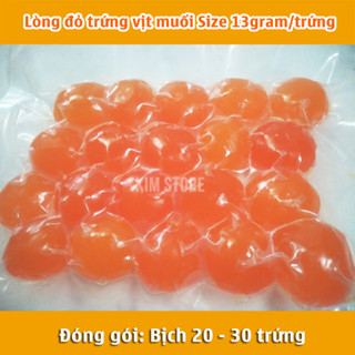   VSATTP  Lòng đỏ trứng vịt muối size 13gr trứng 20-30 trứng  bịch 