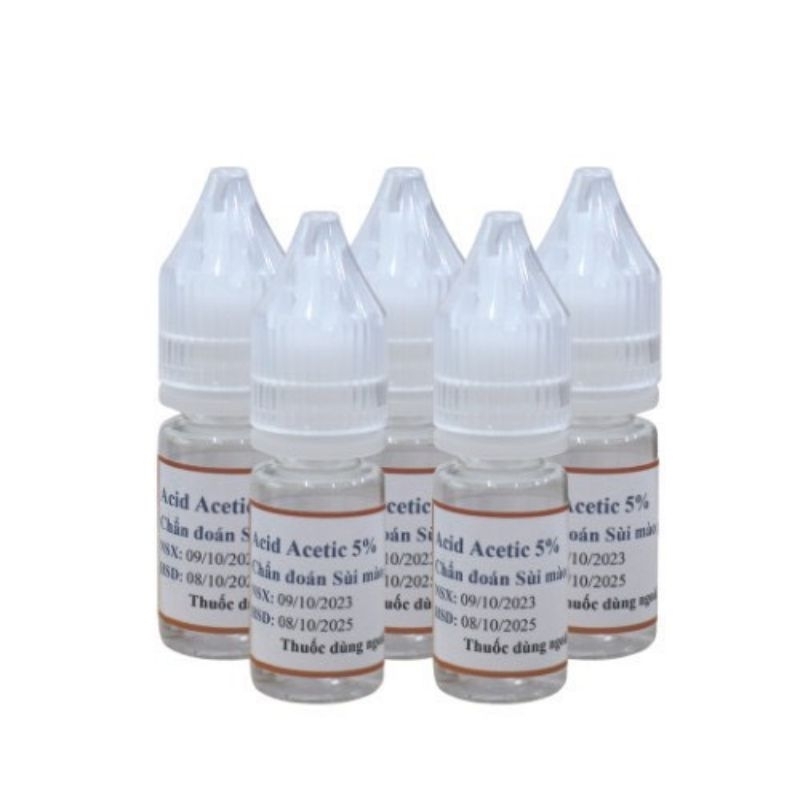 Dung dịch test nhanh sùi mào gà, mụn cóc sinh dục nhanh chóng ( Che tên sp)