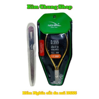 [Chính Hãng] Kềm cắt da Nghĩa D555 (Kềm nhặt da)