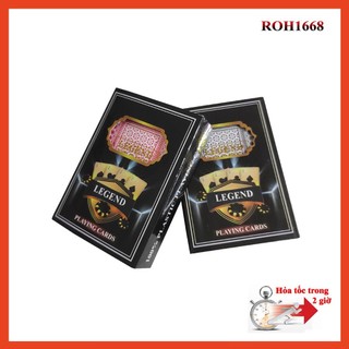 BN 38, Bộ bài tây nhựa Legend bền đẹp chống nước 100% Plastic , chất liêu nguyên sinh , không mùi hôi nhựa