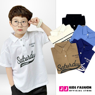 Áo Thun Polo Bé Trai Vải Cotton Cá Sấu - Quần Áo Trẻ Em Cao Cấp | JJ Kids Fashion