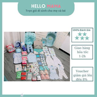 Combo đi sinh siêu tiết kiệm, chất liệu và thương hiệu uy tín cho mẹ-Hellomama