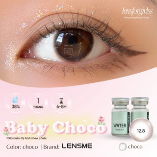 Kính Áp tròng BABY CHOCO chính hãng LENSME | HSD 1 tháng | Lens cận | LENSFORGIRLSS
