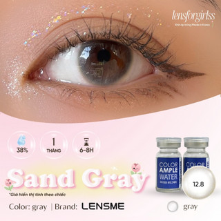 Kính áp tròng SAND GRAY chính hãng LENSME | HSD 1 tháng | Lens cận | LENSFORGIRLSS