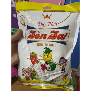 Thạch zòn zai (ròn dai) duy phát 1 túi 25-30 chiếc