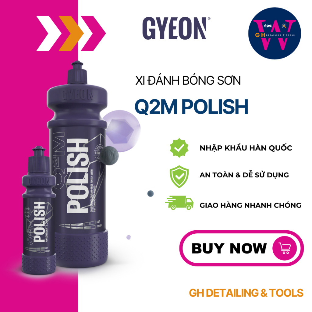 Xi đánh bóng sơn GYEON Q²M Polish 120ml