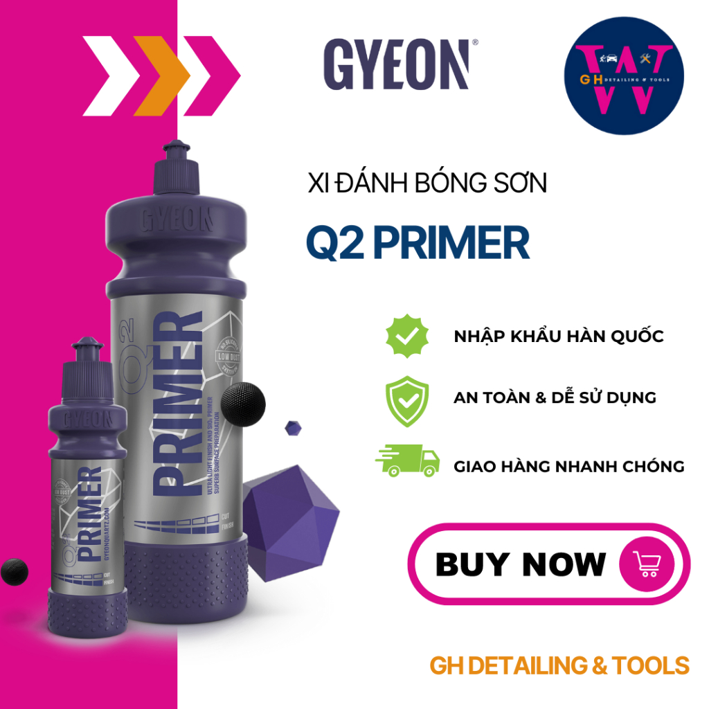 Xi đánh bóng sơn Gyeon Q² Primer 1000 ml