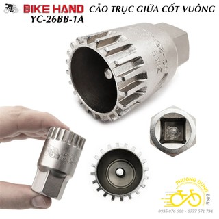 Cảo trục giữa cốt vuông xe đạp BIKE HAND YC-26BB-1A