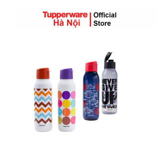 Bình nước Eco bottle thể thao Fancy 750ml Tupperware chính hãng nhựa nguyên sinh bảo hành trọn đời