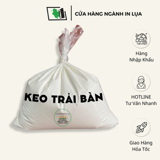 Keo trải bàn dán bàn định vị in lụa siêu dính