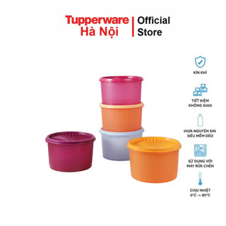 Bộ hộp bảo quản Tupperware Midi Deco Set 5 món chính hãng