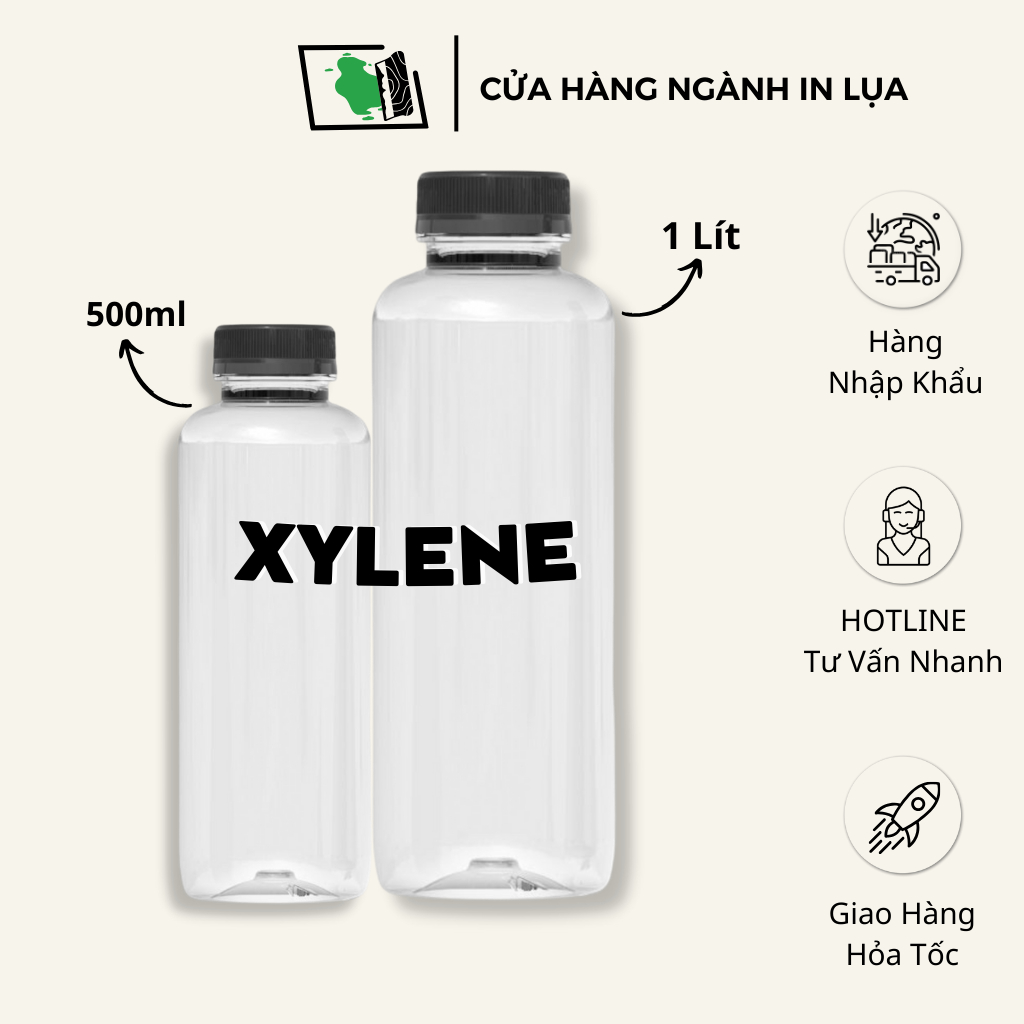 Dung môi Xylen pha keo, pha sơn