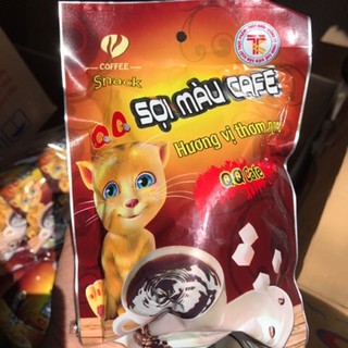 Bim bim snack Sợi Màu Cà Phê (Món ăn vặt)