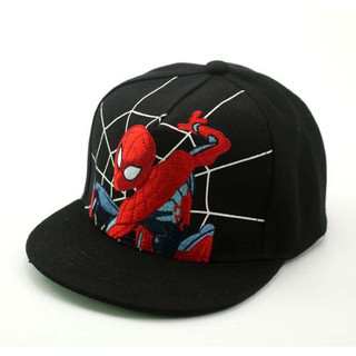 Mũ lưỡi trai Spider-Man trẻ em cao cấp– Nón siêu nhân bé trai chống nắng -Tặng 3 khẩu trang siêu nhân