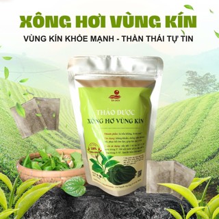 Combo 3 gói thảo dược xông hơ vùng kín, thuốc xông vùng kín sau sinh, bột trầu không xông vùng kín