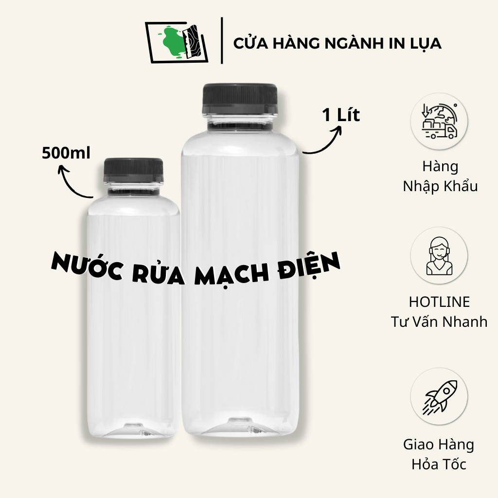 Aceton nước rửa mạch main điện tử