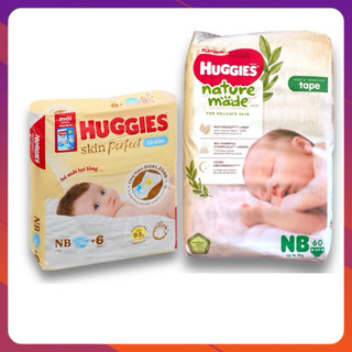 Tã dán sơ sinh huggies nb70+6 s54 m46+3 huggies dry - huggies skin care - huggies skin perfect