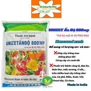 Mancozed xanh-gói 1kg(unizet ấn độ)