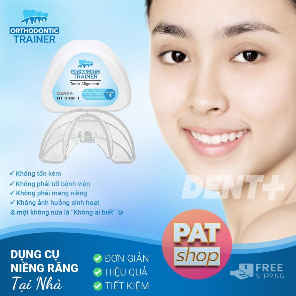[FREE SHIP] Dụng Cụ Niềng Răng Tại Nhà ( 3 giai đoạn)