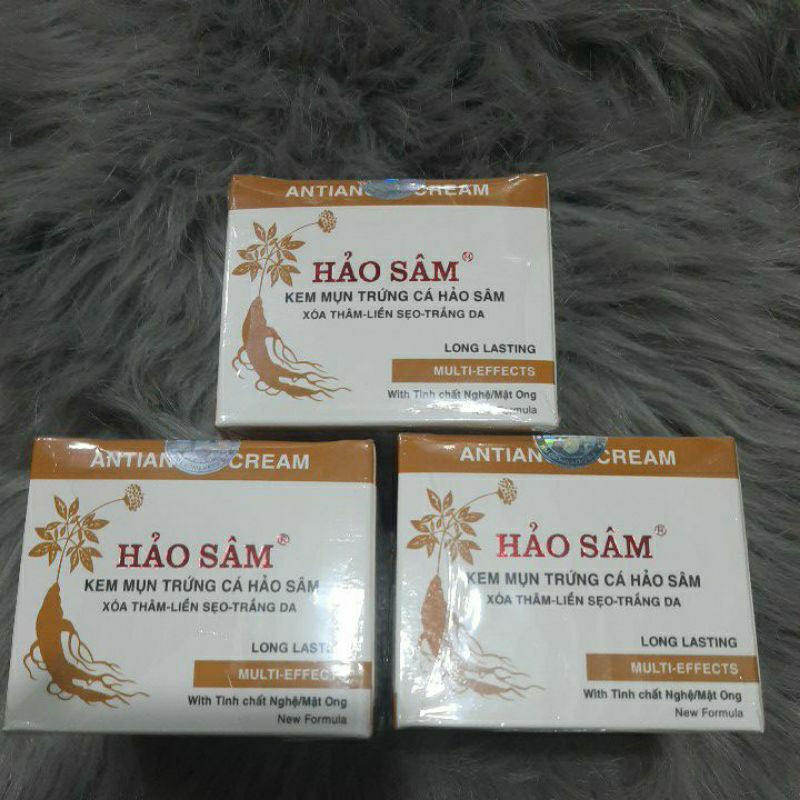 combo 3 hủ kem mụn hảo sâm