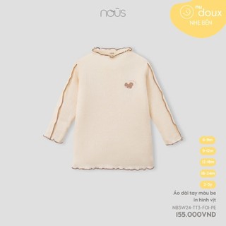 [ Nous ] Áo giữ nhiệt cổ 3cm, 5cm cho bé trai, bé gái êm mềm nhiều màu sắc lựa chọn