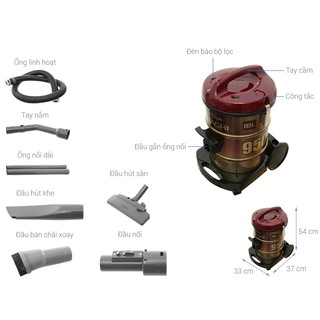 Máy hút bụi Hitachi CV-950F (2100W)