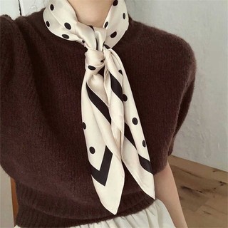 Khăn lụa vuông size 70*70cm - Mã 7059  Lemon