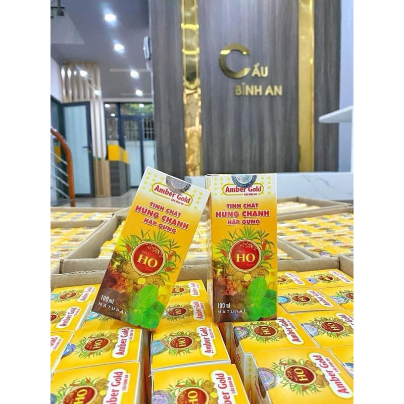 Tinh Chất Ho Cầu Bình An - Amber Gold