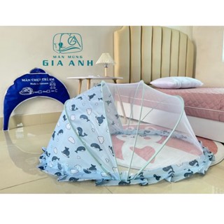 Màn chụp tự bung cho bé - Hàng Loại 1 - Mùng chụp tự bung xếp chống muỗi cho bé - Từ 1 > 3 Tuổi - Hàng tại xưởng