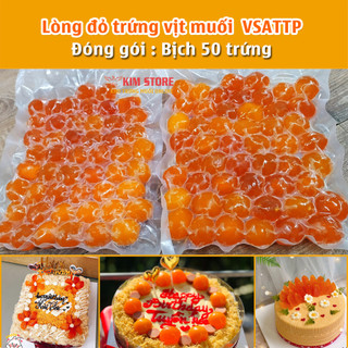 [ƯU ĐÃI] 100 Lòng đỏ trứng muối VSATTP Size 13gr, 14gr, 15gr