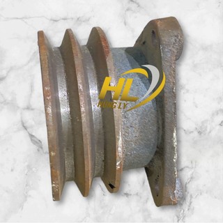 Puly Máy nổ 8 120mm 2 rãnh B phụ tùng máy nổ nông nghiệp hùng lỳ