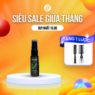 Xịt tạo phồng Pre-Styling By Vilain Side Kick - 25ml - Cân bằng độ ẩm trên tóc - Tặng kèm lược Chao ba