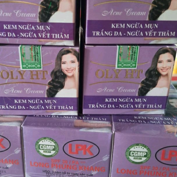 Kem mụn, thâm, trắng da OLYHT 12g