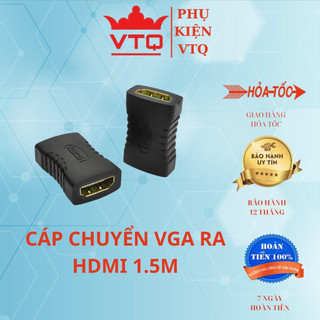 Đầu nối HDMI-HDMI, Đầu nối HDMI 2 đầu âm,nhỏ gọn,tiện dụng, giá rẻ.shopphukienvtq