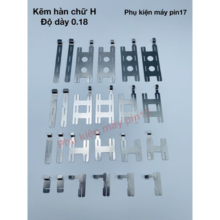 Bộ kẽm hàn chữ H - 6 miếng mạ niken cao cấp