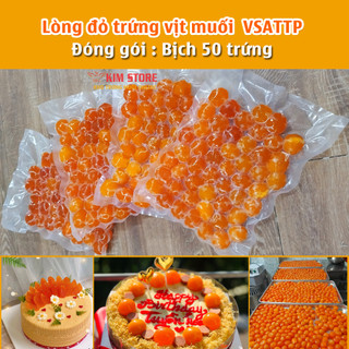 [ƯU ĐÃI] 200 Lòng đỏ trứng muối VSATTP Size 10gr, 11gr, 12gr