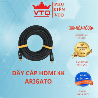 Dây cáp tín hiệu HDMI 1.5m,3m,5m 4K x 2K  ARIGATO chuẩn 2.0 hàng tốt,chất lượng cao
