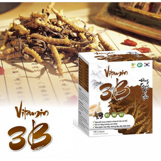 Vitamin 3B – Bổ Sung Các Vitamin Nhóm B – Giúp Ăn Ngon Ngủ Tốt – Giảm Đau Dây Thần Kinh – Hộp 100 Viên