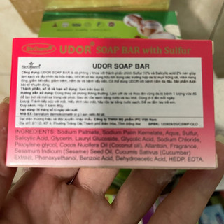 XÀ PHÒNG UDOR (80gr)