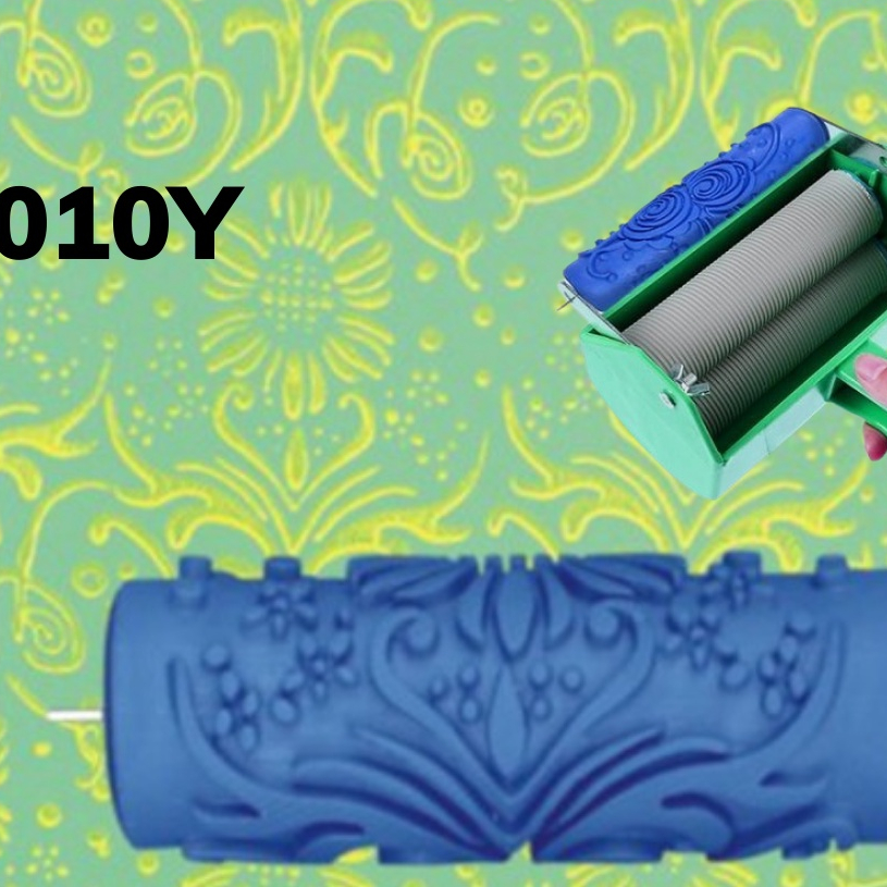 Cọ lăn sơn hoa văn họa tiết