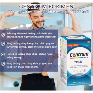 Bill úc - centrum for men 90 viên