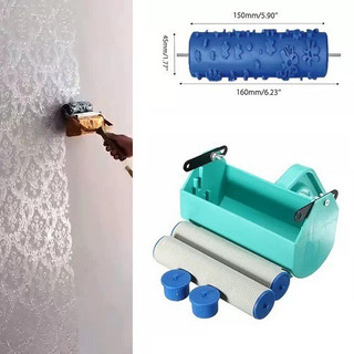 Cây lăn sơn hoa văn thông minh thay thế giấy dán tường
