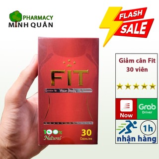 Viên uống giảm cân Fit Slim USA⚡Chính Hãng⚡ 30 viên - Giảm cân, giảm béo hiệu quả không gây mệt