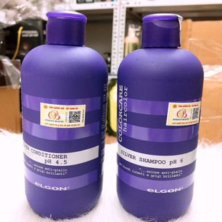 DẦU GỘI TÍM KHỬ VÀNG ELGON SLIVER SHAMPOO 300ml