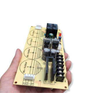 Mạch nguồn 4 tụ mạch phíp sợi vàng 8cm x 18cm